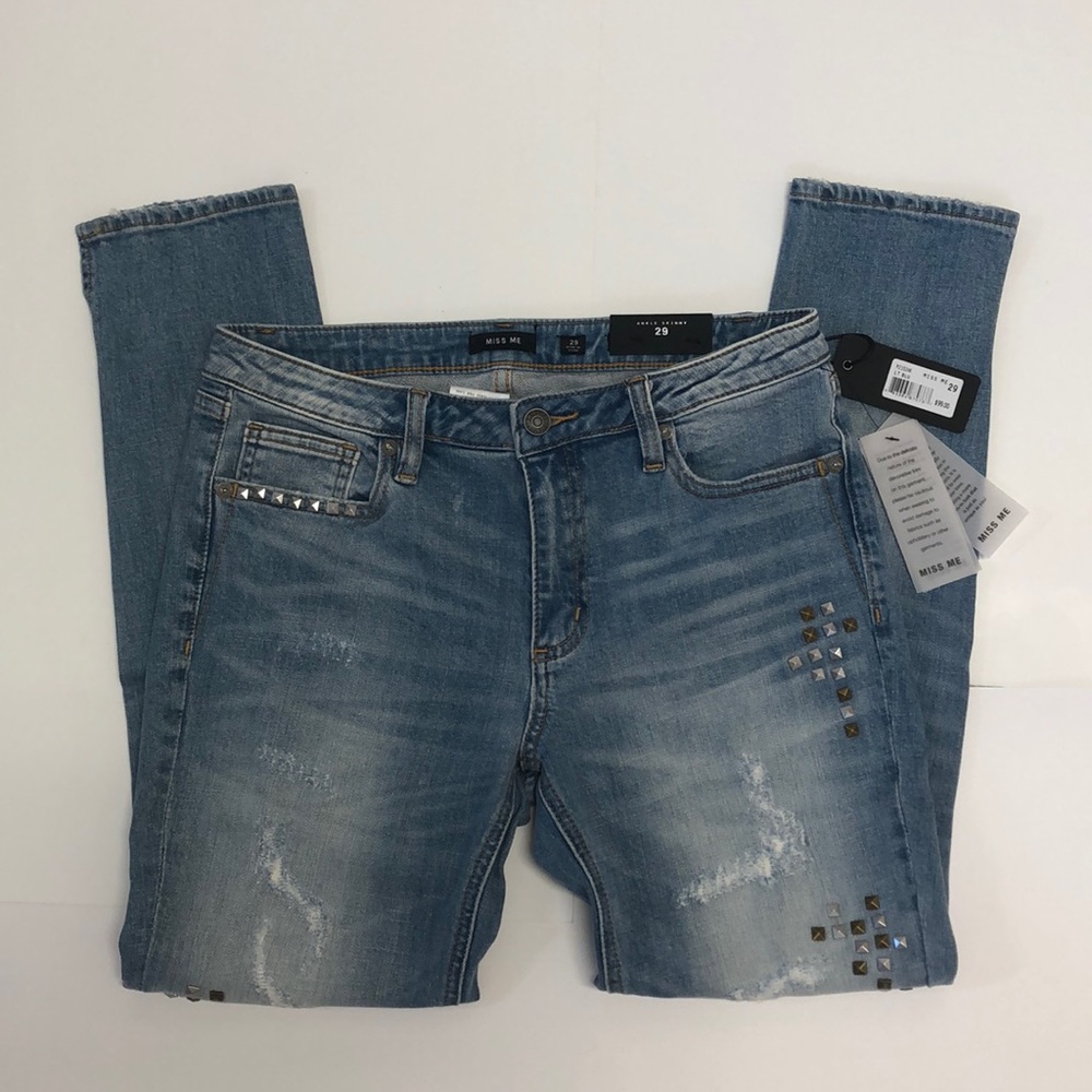 NWT!!! Miss Me Jeans 👖⭐️ Ankle Skinny
